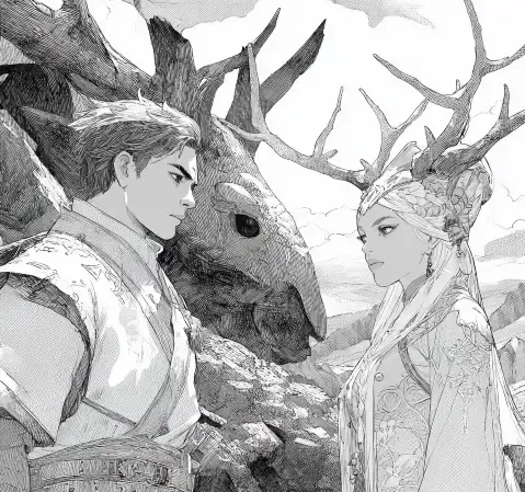 科幻题材漫画《星穹边界》封面